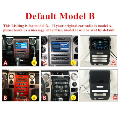 ikasus 2+32G Android 13 Car Stereo for Ford F150 2009-2014 with Wireless Apple CarPlay Android Auto, 9 inch Screen in Dash GPS Radio with Navi WiFi Bluetooth FM RDS HiFi + Backup Camera - Thumbnail 5