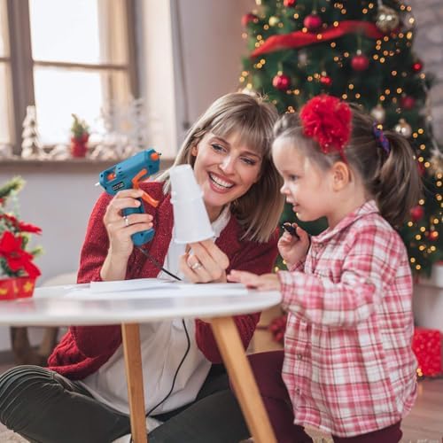 Hot Glue Gun with Glue Sticks-25W Low Temp Mini Lightweight Hot Melt Glue Gun Kit for Kids Crafting,Home Holiday Decoration - View 4