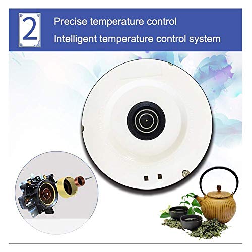 Kettle eléctrico cerámico inalámbrico 1.2L 1200W miniatura 4