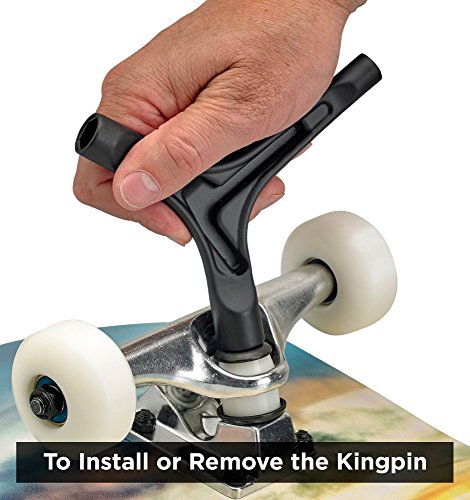 Radeckal All In One Skate Tool, T Tool, Y Tool For Skateboards, Longboards, Mini Skateboards, And Cruisers (Silver) #TOP2