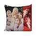 Desconocido Romantic KPOP Girl Band Twice Members Love Korean Music Sequin Pillow Almohada De Lentejuelas, Gift Funda de Regalo, Funda de cojín con Lentejuelas mágicas 40 x 40 cm (Add Pillow Insert)