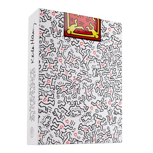 Baraja de póker Keith Haring estilo Pop Art miniatura 3