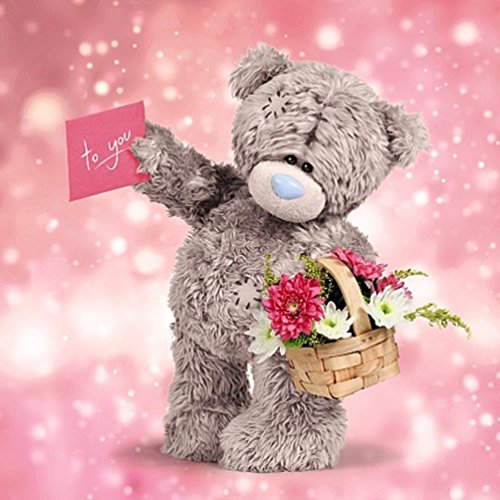 Me to You Tatty Teddy 3D Holographic card