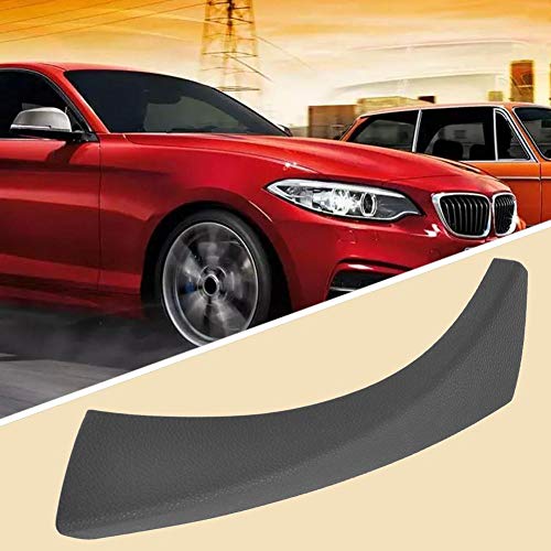 Capa de puxador para painel externo interno e externo slibrat preta ABS lado direito para E90