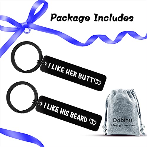 Funny-Couple-Gift-for-Boyfriend-Girlfriend-Newlyweds-Keychain-Set-Engagement-Wedding-Gift-for-Husband-Wife-Groom-Bride-Anniversary-Jewelry-His-and-Hers-Keychain-Set-Gift-Valentines-Day-Gift