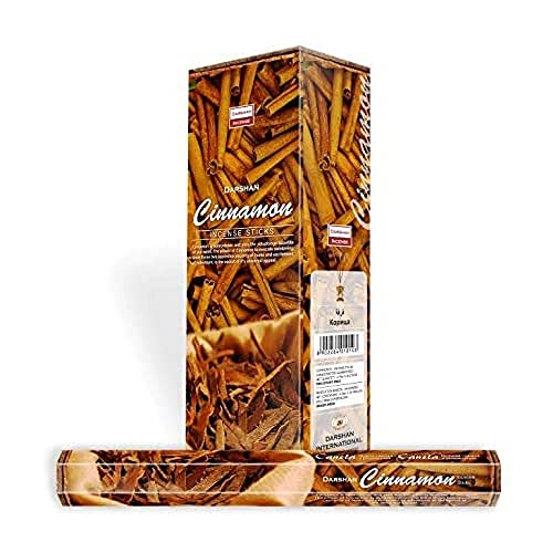 Cinnamon – 120 Sticks Box – Darshan Räucherstäbchen