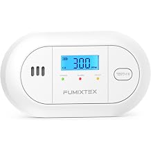 Portable Carbon Monoxide Detector with LCD CO Detector Pack of 1
