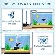 EXLECO Wasserpumpe Bürstenlose DC 12V, Mini Wasser Pumpe 800L/H 5 M Kleine Tauchpumpe Aquariumpumpe Keramik Pumpenkern Pumpe für Aquarium Teich Brunnen Pool Wasserzirkulationssystem