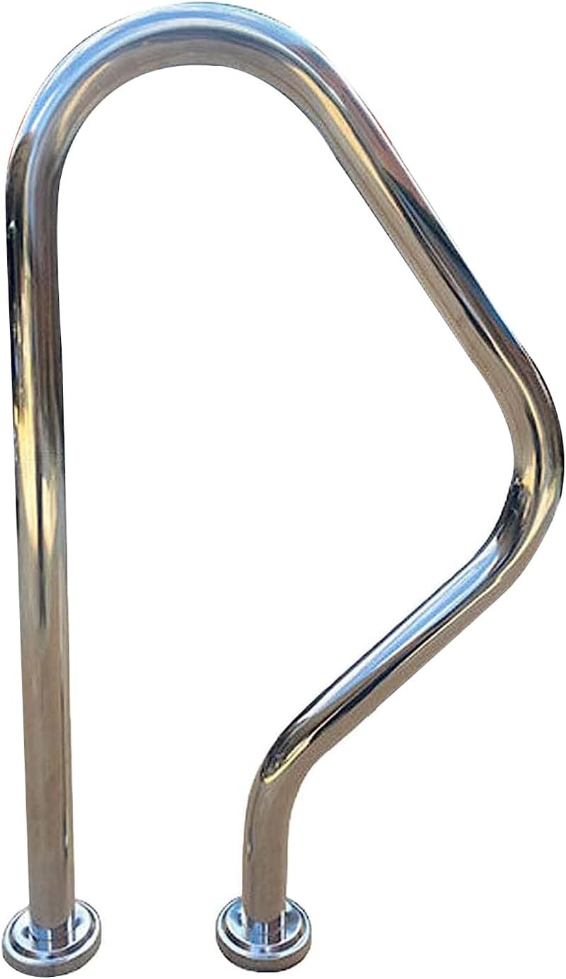 Swimming Pool Entry Handrail for In Ground Swimming Pools