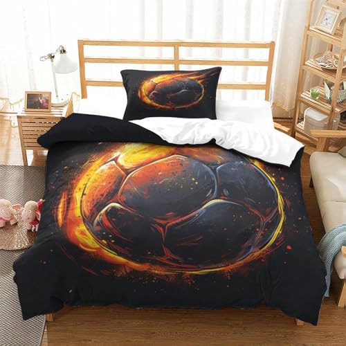 Parure de lit foot anti-transpiration en microfibre douce 135x200 - 4