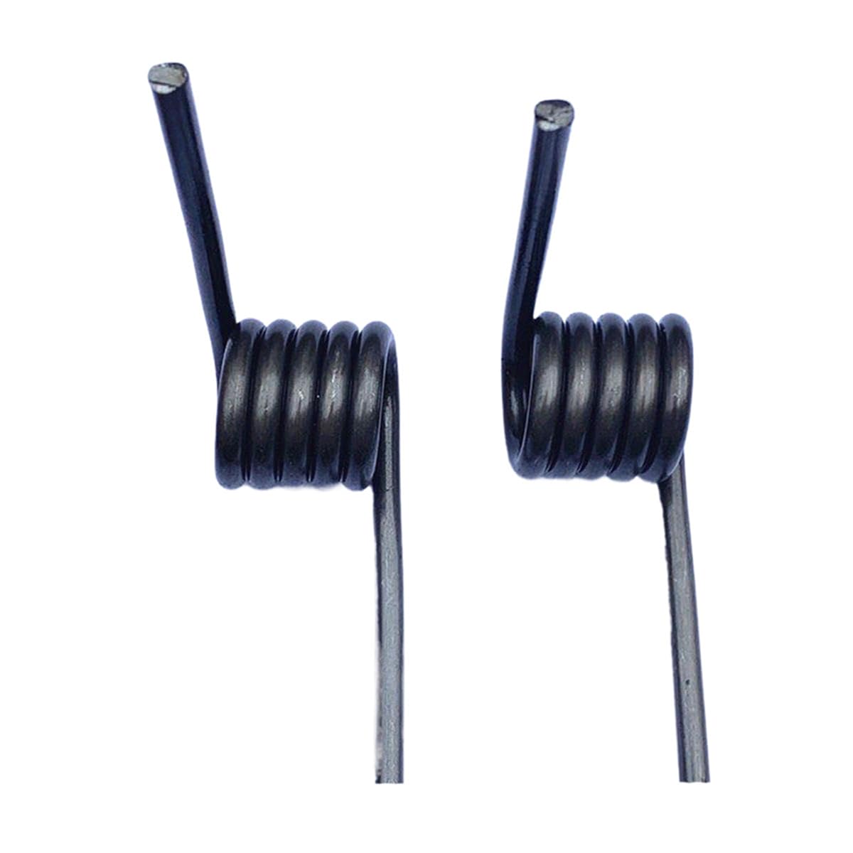 10Pcs Spring steel torsion spring, V-shaped right-handed springs, Wire diameter 0.5mm Outer diameter 3.5mm Number of coils 6 lap Angle 60°