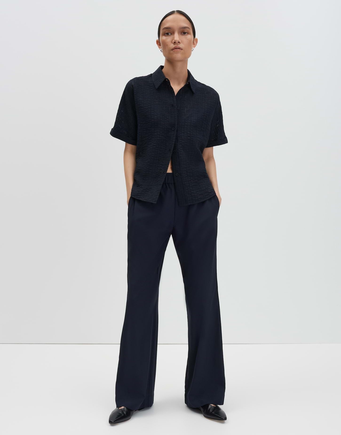 someday Damen Wide Leg Pants | Schlupfhose Charlie Wide Ease mit Komfortbund