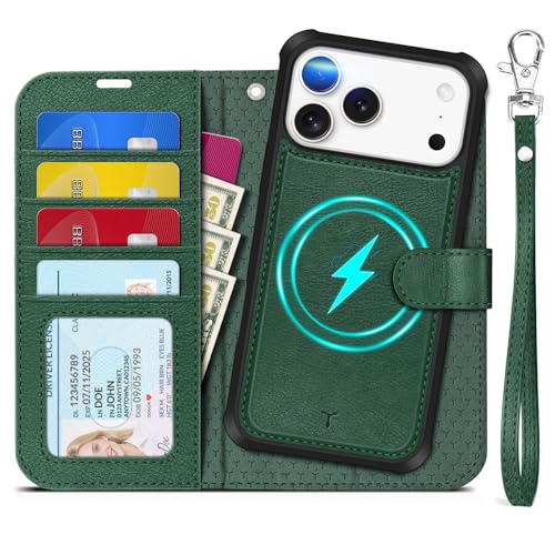 Coque iPhone 17 Pro Max détachable blocage RFID etui portefeuille cuir