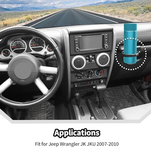 Portavasos para Pasajero Jeep Wrangler JK 2007-2010 miniatura 3