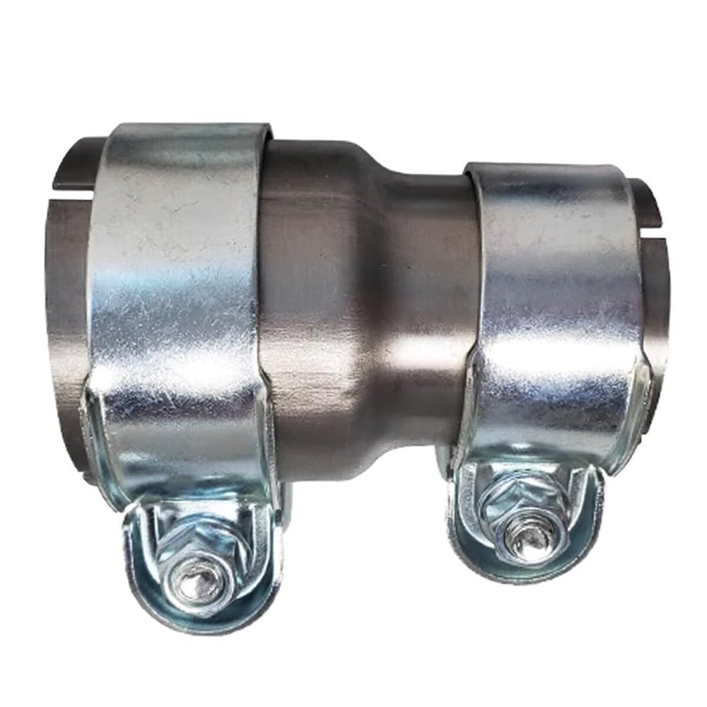 Collier De Serrage for Tuyau D'échappement en Acier Inoxydable, 1 Pièce, Connecteur De Réduction De Tuyau D'échappement De 40mm À 45mm-70mm À 76mm(55mm to 63mm)