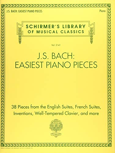 J.S. Bach: Easiest Piano Pieces, Vol. 2141 | Piano Solo Sheet Music Songbook | Early Intermediate Baroque Keyboard Repertoire | 38 Selected Works from ... Library of Musical Classics, 2141) image 3