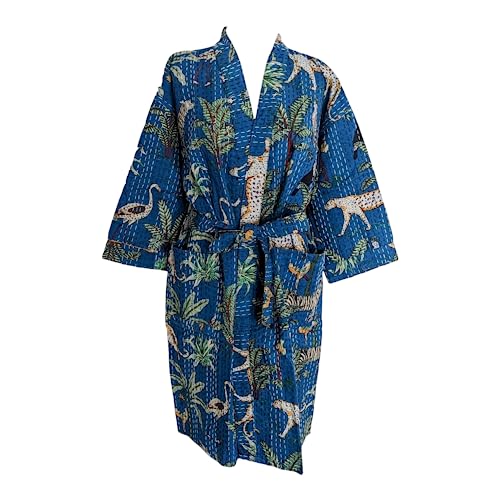 Kimono indien Kantha fait main pour remplacer vos vestes inconfortables