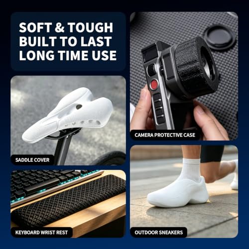 Image of YOUSU TPU 85A Filament 1.75mm, 1kg Flexible 3D Printer Filament White | High-flow TPU for shoes, phone cases, gaskets. Wear-resistant, tear-proof. Fits Bambu Lab & FDM.