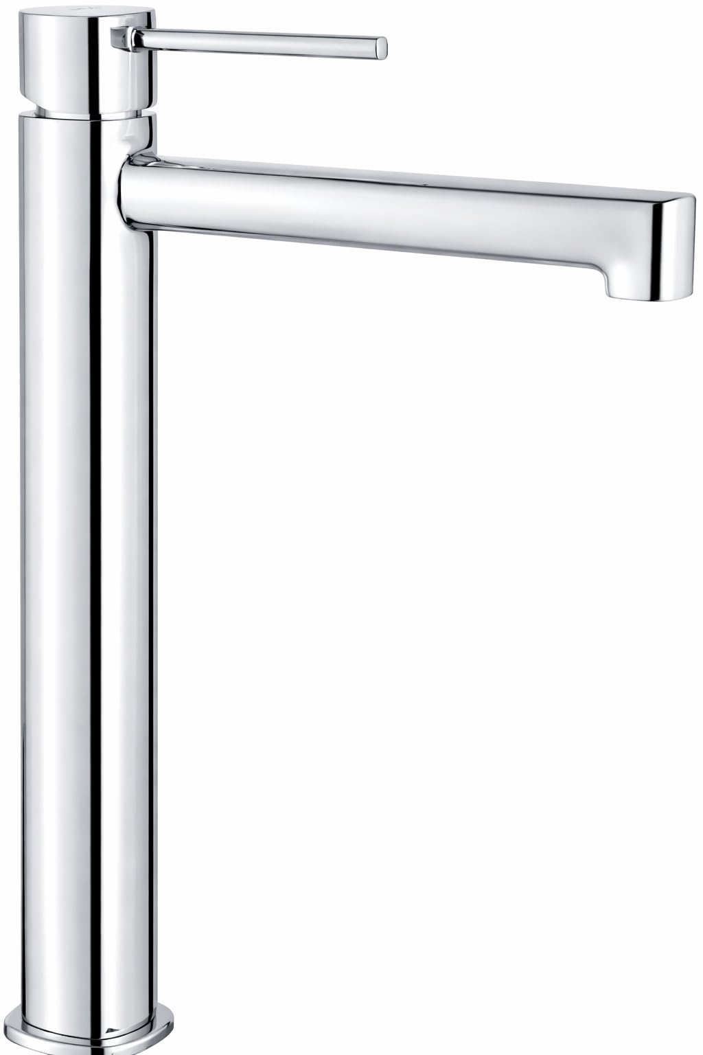 IMEX Grifo Lavabo Alto Monomando Toscana BDT064-3 Latón Cartucho Cerámico 26 mm Grifería Baño para Lavabo Sobre Encimera con Latiguillos 3/8