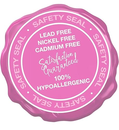 Little Miss Twin Stars Kids Earring - 14K Gold-Plated Huggy Earring - Hypoallergenic And Nickel Free For Sensitive Ears (White Flower) #TOP3