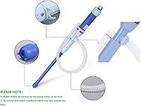 Vista 3 de Bomba eléctrica de sifón de transferencia de líquidos para diésel, combustible, aceite, agua, bomba de sifón de energía a pilas para gasolina
