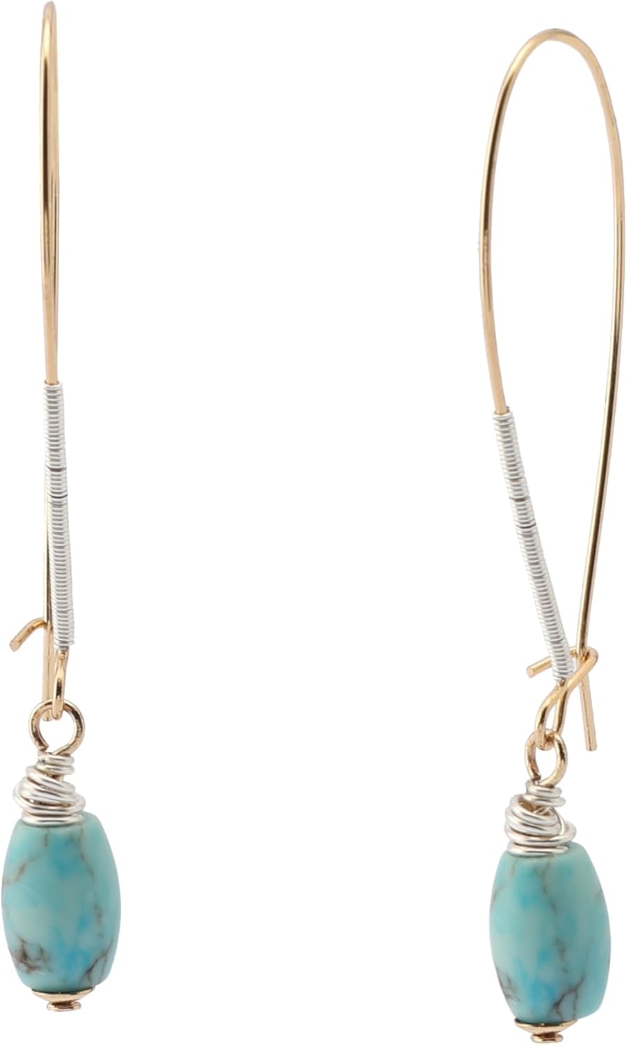 Robert Lee Morris Soho Women's Turquoise Stone Dangle Earrings