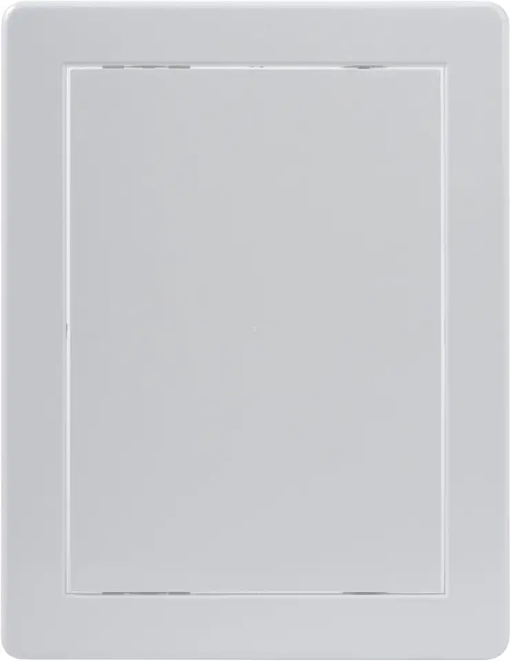 Vent Systems Painel de acesso de plástico ABS branco 15 x 20 cm (abertura) - porta de acesso para drywall, parede, teto, eletricidade, serviço de encanamento - porta de inspeção - 16 x 21 cm (externa)