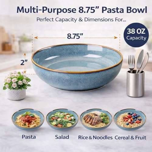 La mejor comparación de Cuencos de pasta que Puedes Comprar On-line. 12 Cuencos de pasta marca GBhome (3)