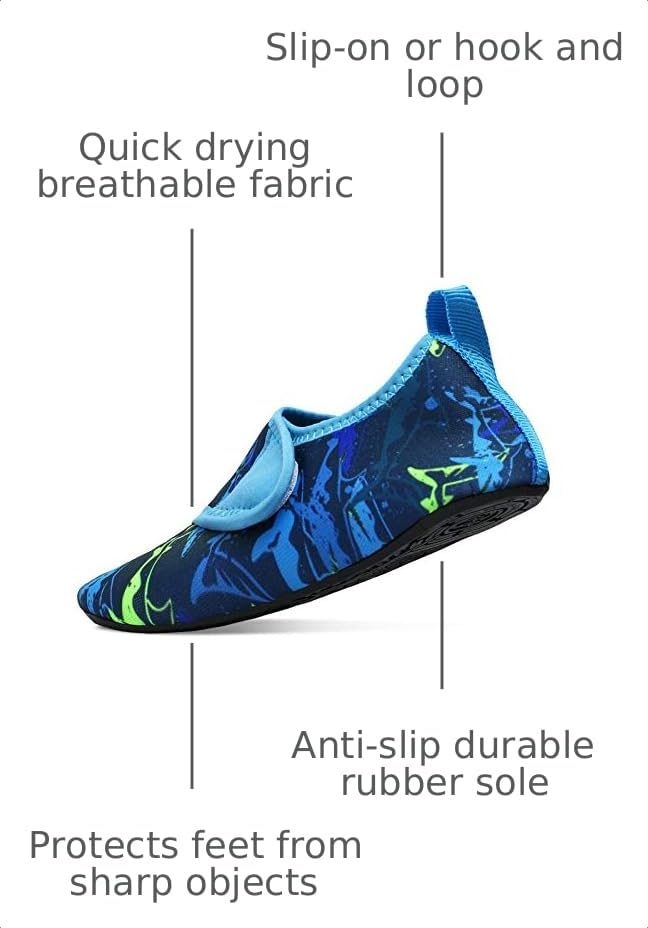 Image of Centipede Demon Kids Water Shoes Girls Boys Outdoor Quick Dry Barefoot Aqua Socks for Sport Beach Swim Pool Surf