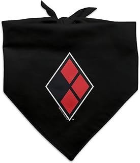 Harley Quinn Diamond Logo Dog Pet Bandana