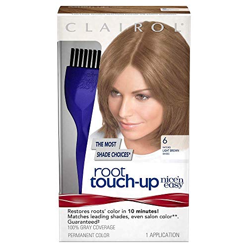 Nice 'n Easy Root Touch-Up, Light Brown 1 ea (Pack of 8)