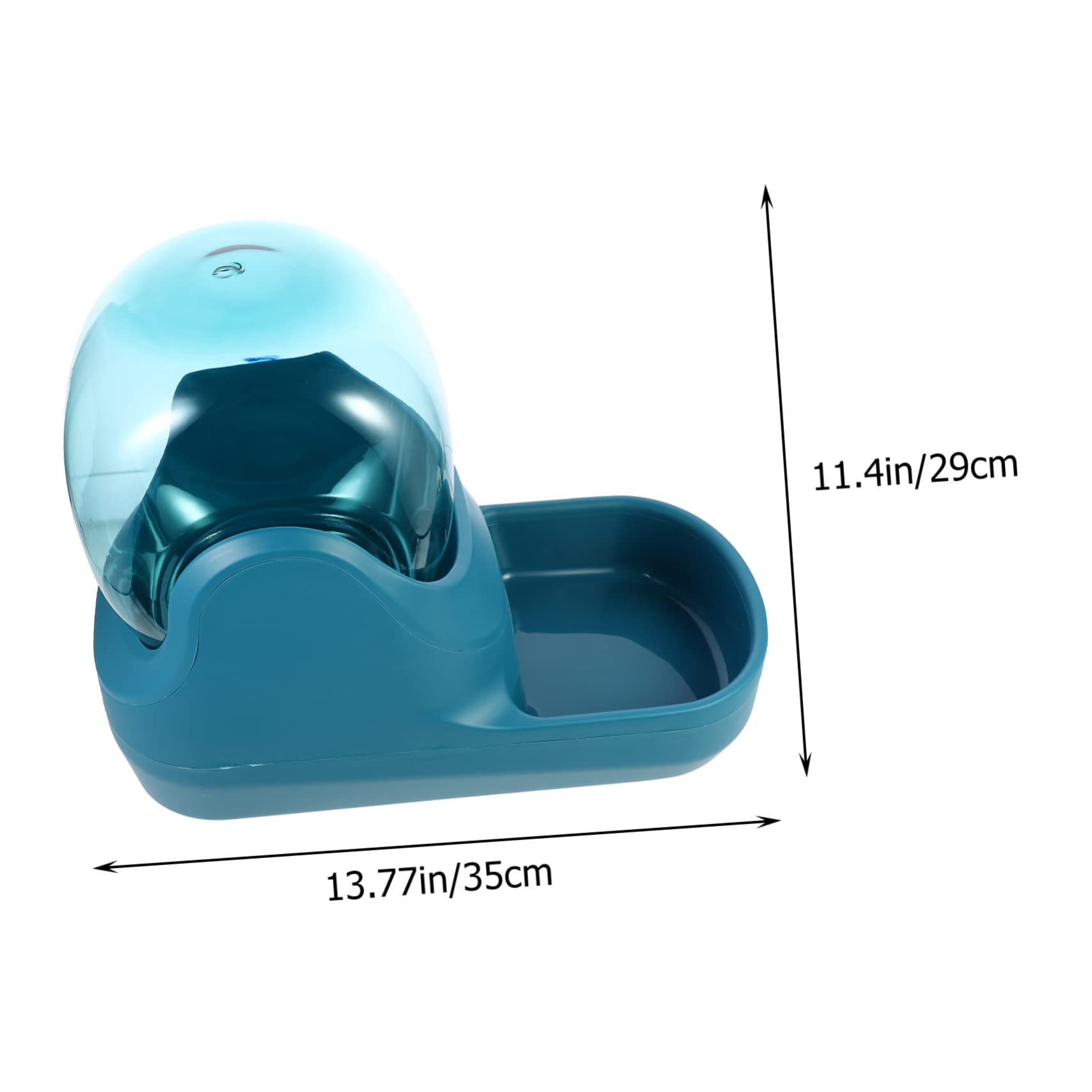 Automatischer Wasserspender für Haustiere, Grün, 3, 8l Kunststoff