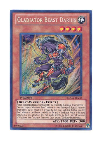 Amazon.co.jp: 遊戯王 英語版 LCGX-EN244 Gladiator Beast Darius 剣