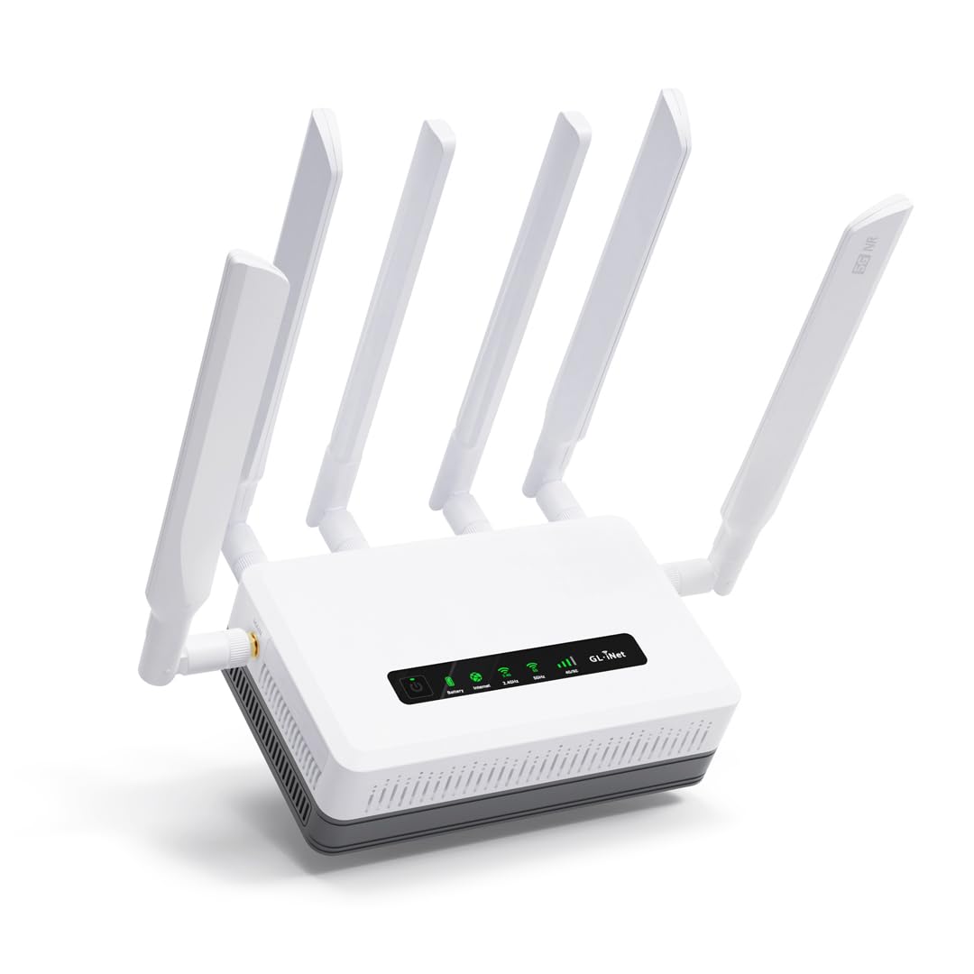 GL.iNet GL-XE3000 (Puli AX) Router cellulare Dual SIM 5G con