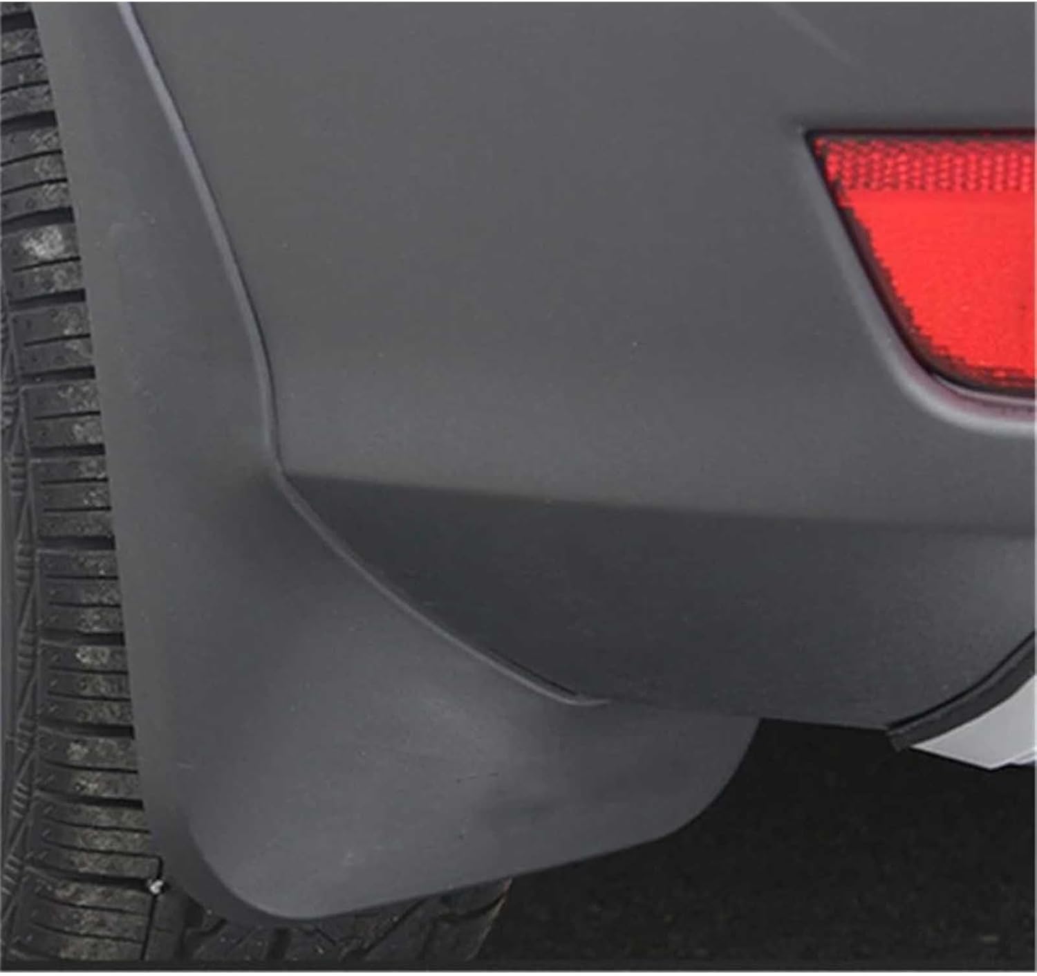 4PCS No Drill Mud Flaps for Baojun 530 2018-2019, Splash Guards Set Front and Rear All-Weather Fender Mudguards with Aerodynamic Design