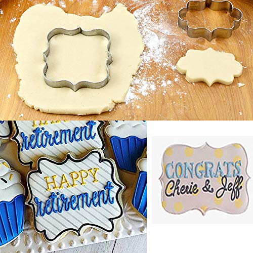 Men Graduation Cookie Cutter Cake Mould 8-Piece Set With Graduation Cap,Diploma, Star, Gown, Medal, Plaque Frame, Flower,Male Graduate #TOP6