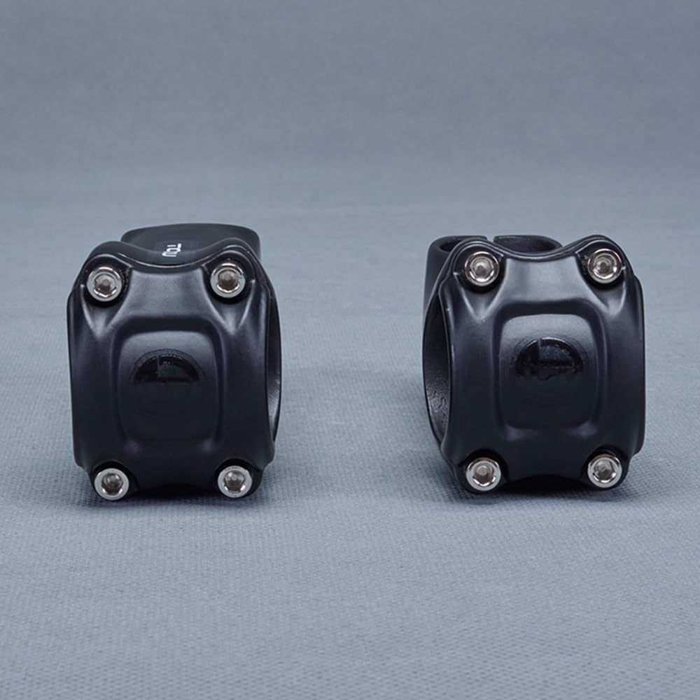 Attacco Manubrio 1 pz nero opaco grigio argento stelo in fibra di carbonio 28.6X31.8 ciclismo mountain bike bici da strada MTB parti angolo 6/17 gradi Attacco Manubrio Mtb ( Color : 17 Degree 60mm )