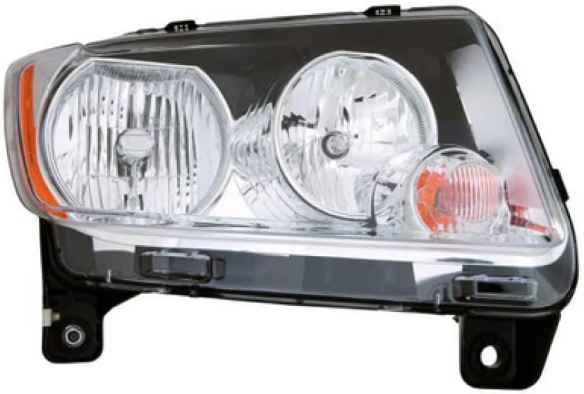 CarLights360: For 2011 2012 2013 Jeep Compass Headlight Assembly Passenger Side w/Bulbs DOT Certified For CH2519139 | 68088868AC, 68088868AA, 68088868AB