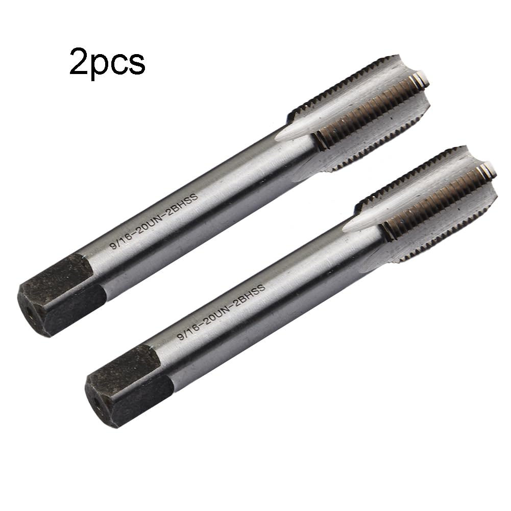 9/16-20 filettatura destra e sinistra HSS 9/16 '' - 20 TPI per riparazione pedivella bici, 2 pezzi