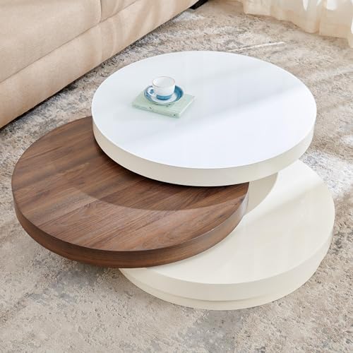 Image of Home Centre | Denver | Engineered Wood | Center Table | Coffee Table | White | 1 Year Warranty