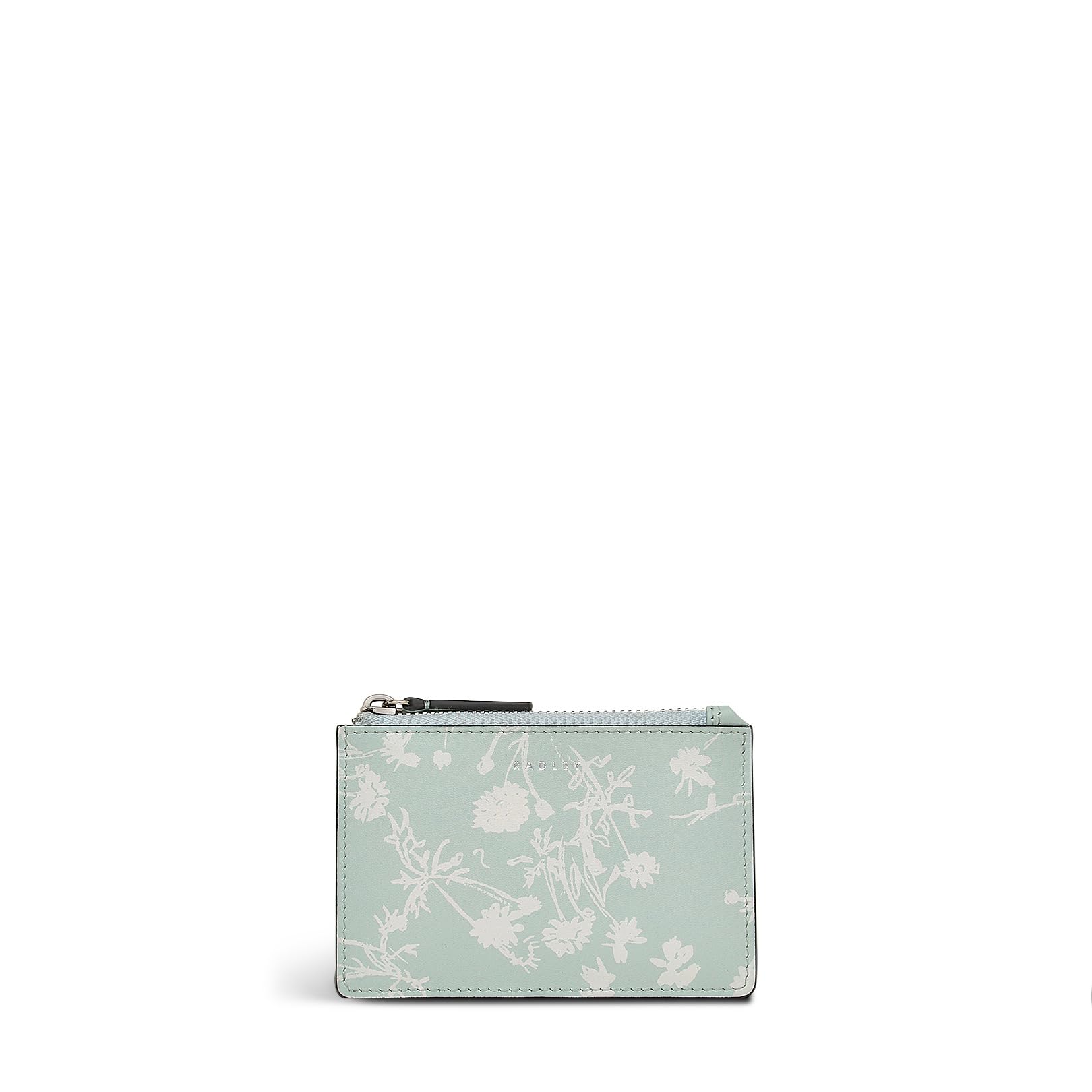 RADLEY London Blooming Lovely Women's Small Ziptop Coin Purse, Deco Green