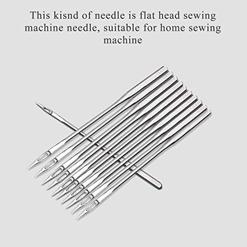 PECULA Sewing Machine Needles, 50 Count, Universal Regular Point for Singer, Brother, Janome, Varmax, Sizes HAX1 65/9, 75/11, 90/14, 100/16, 110/18 - Thumbnail 6