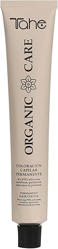 Tahe Organic Care Dauerhafter Farbstoff Haar-Farbe, Nein.8.44 Intense Copper Lig