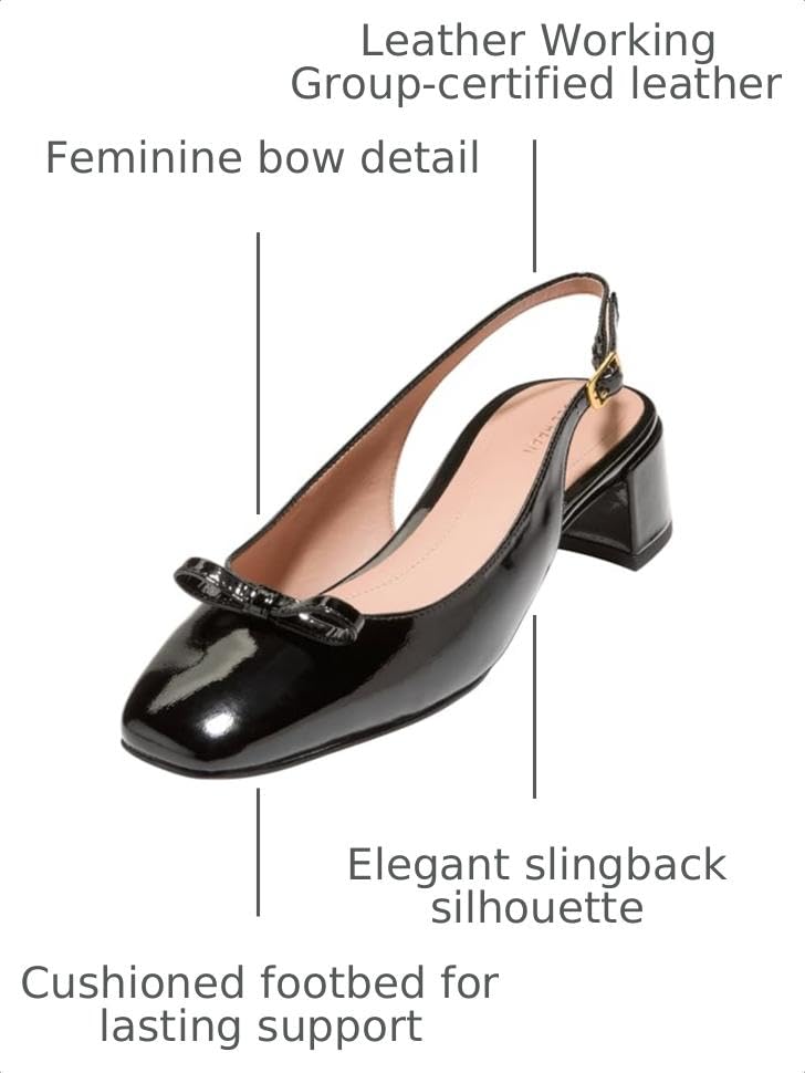 Image of Cole Haan Womens Patsy Bow Slingback