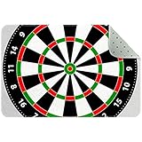 LORVIES Shooting Range Target Archery Dart Board Decorative Doormat, 31' x 20' Non-Skid Rectangular Floor Mat Switch Mat Area Rug for Indoor Outdoor Home Garden