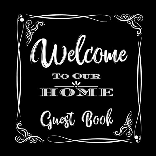 to Our Home Guest Book Novelty for House Living Room or