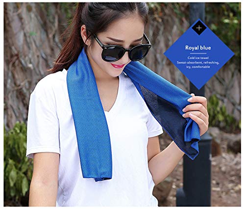 Toalha de resfriamento MEXI, mantenha-se fresca com toalha de microfibra para yoga, esportes, academ