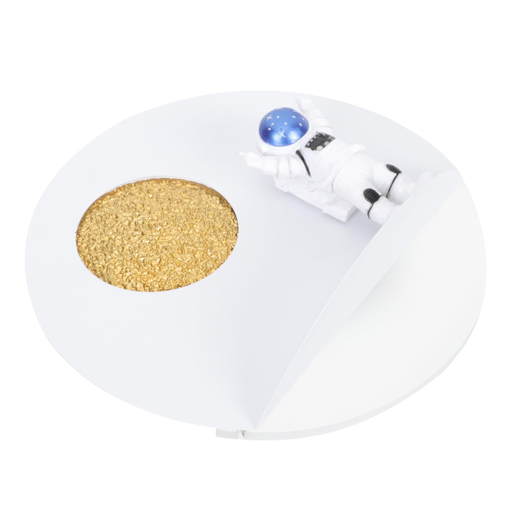 SEWACC Moon Astronaut Corridor Wall Lamp Unique Dorm Bedside Light for Boys and Girls Easy Install Warm Comfortable Lighting