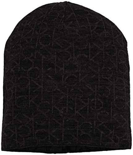 Calvin Klein Power Logo Hat Berretto, Nero