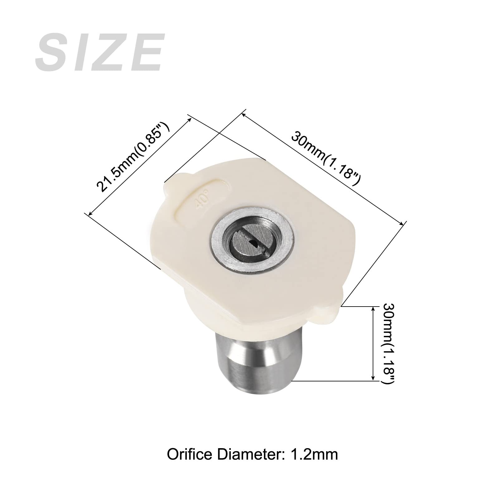 Amazon | METALLIXITY 高圧洗浄機ノズル先端 高圧先端ノズル 洗車機